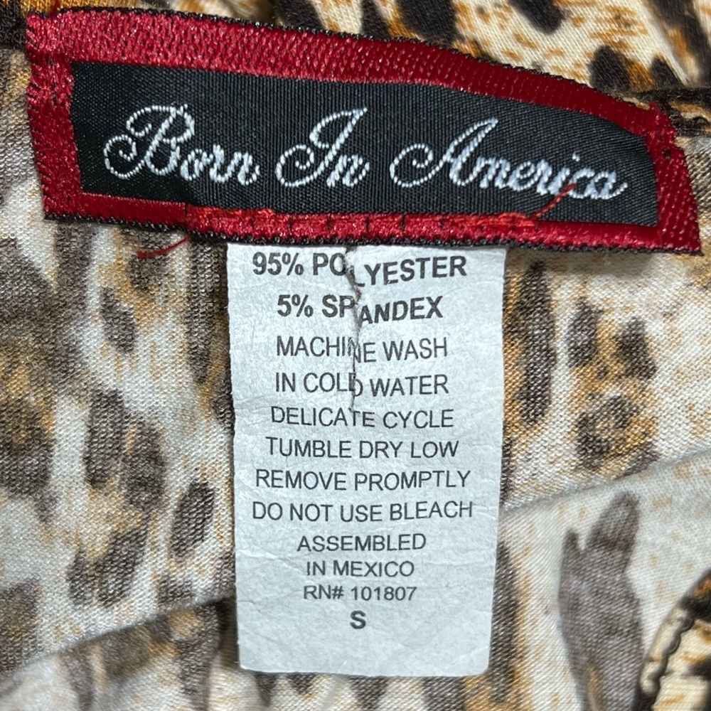 Born In America Racerback Animal Print Maxi Dress - Picture 7 of 8